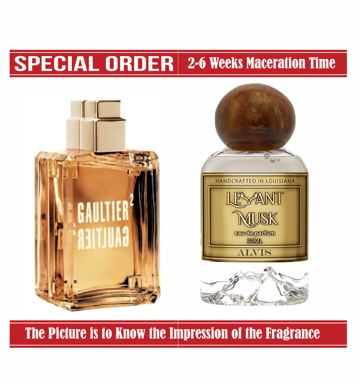 Alvis Gaultier 2 (2005) Impression of Jean Paul Gaultier 50ml (1.7 oz) perfume bottle
