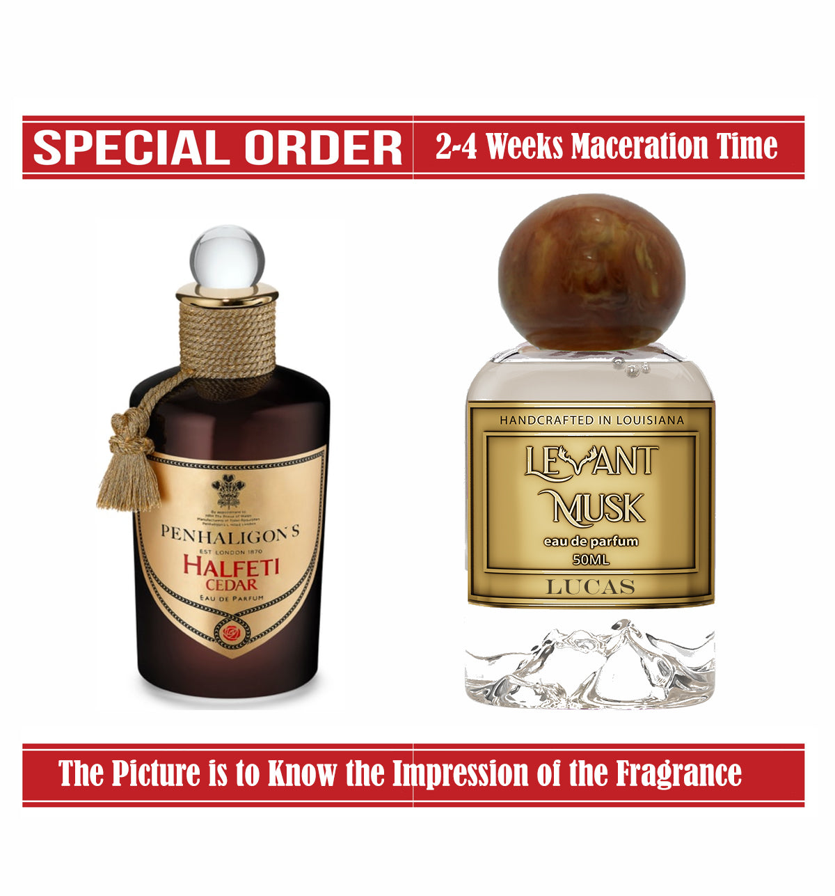 LUCAS | HALFET CEDAR of PENHALIGON IMPRESSION | 50ml / 1.7 Oz |