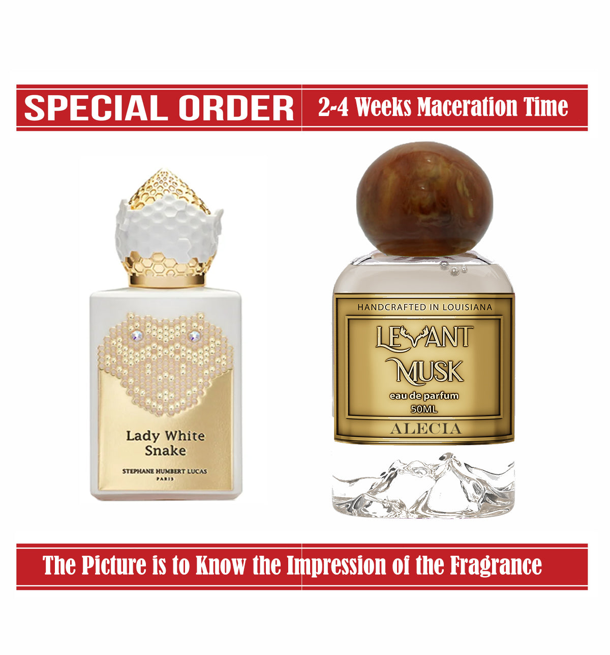 Alecia | Lady White Snake of STÉPHANE HUMBERT LUCAS 777 IMPRESSION | 50ml / 1.7 Oz |