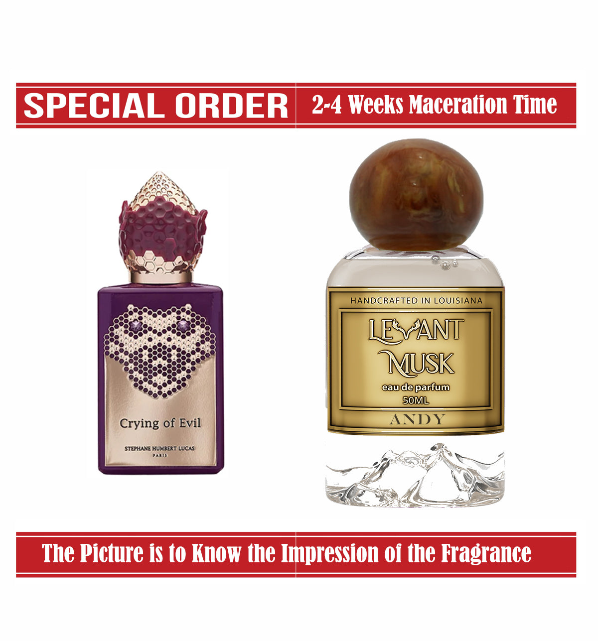 ANDY | CRYING OF EVIL of STÉPHANE HUMBERT LUCAS 777 IMPRESSION | 50ml / 1.7 Oz |