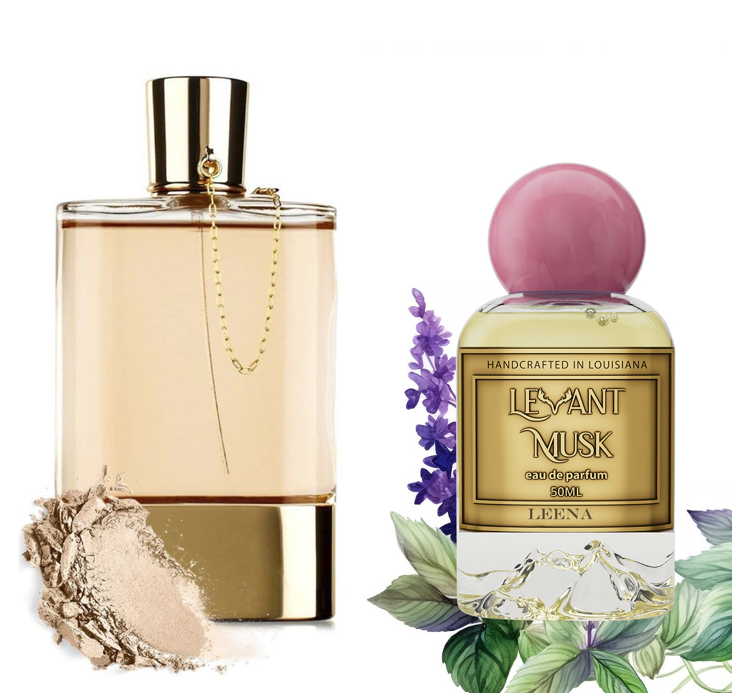 Leena Love Impression of Chloé 50ml (1.7 oz) perfume bottle