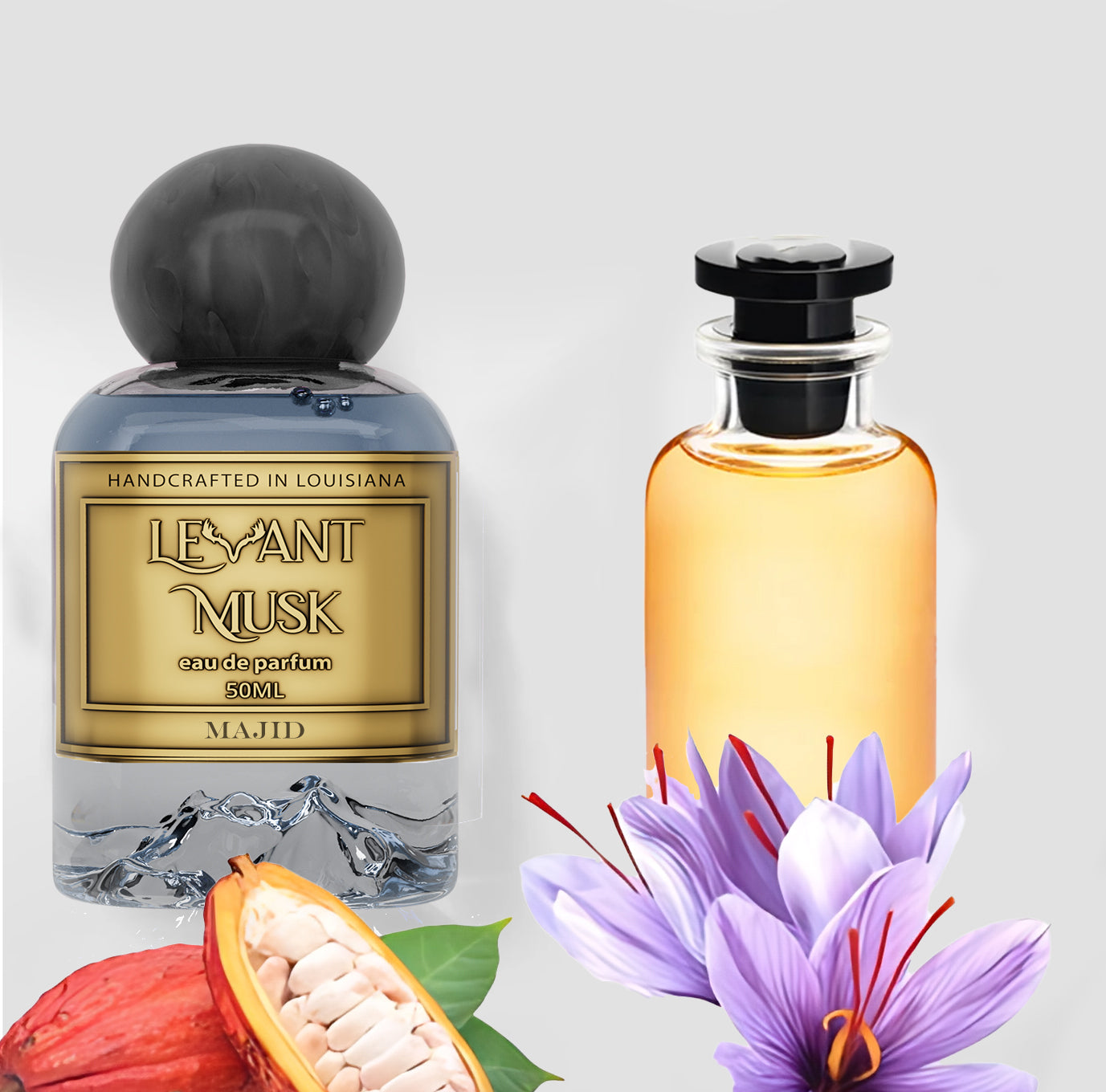 Majid Nouveau Monde Impression of Louis Vuitton 50ml (1.7 oz) perfume bottle