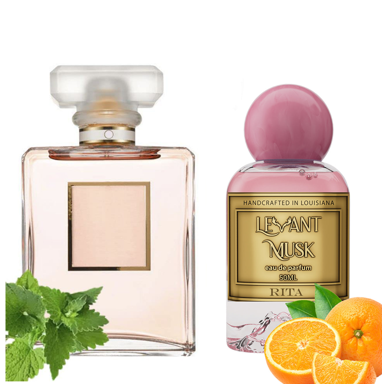 Rita Coco Mademoiselle Impression of Chanel 50ml (1.7 oz) perfume bottle