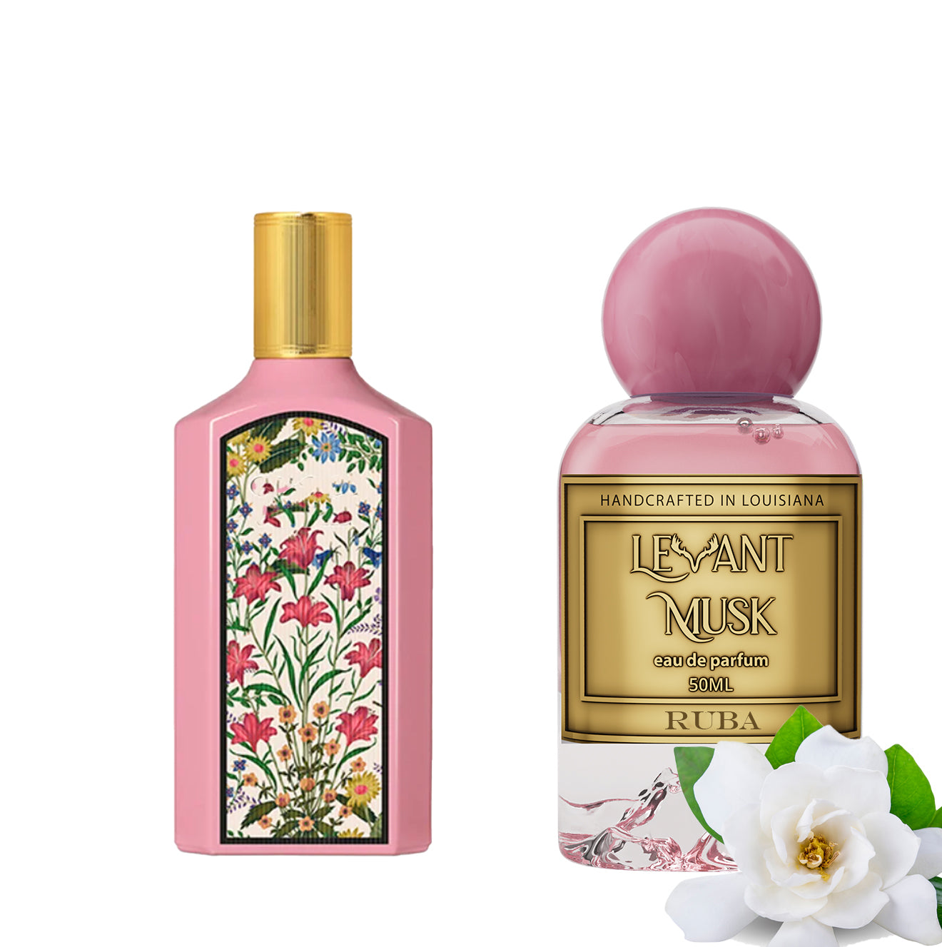 Ruba | Flora Gorgeous Gardenia of Gucci Impression | 50ml / 1.7 Oz |