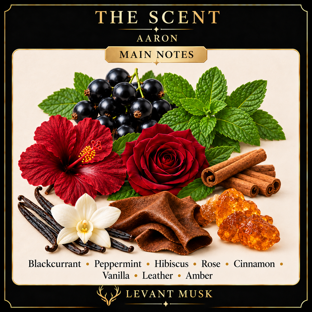 AARON by Levant Musk corrected notes card