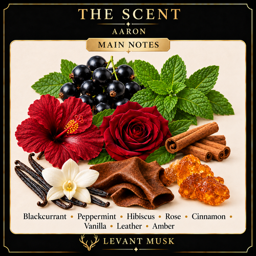 AARON by Levant Musk corrected notes card