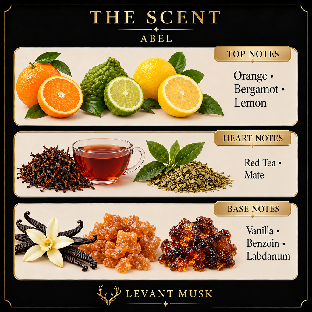 ABEL by Levant Musk corrected notes card