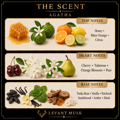 AGATHA by Levant Musk — notes card