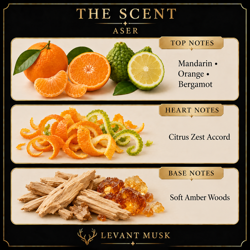 ASER by Levant Musk Notes Card