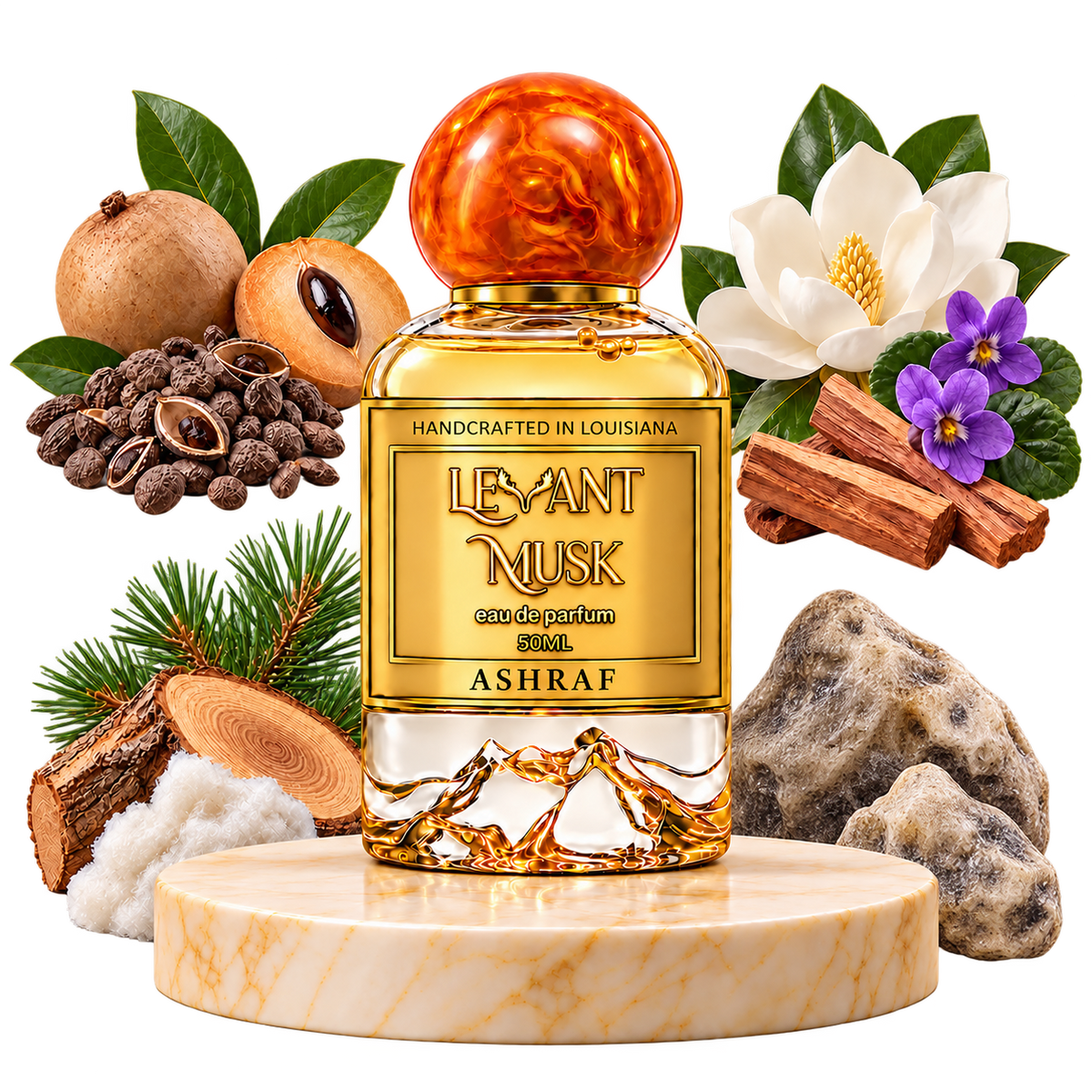 ASHRAF by Levant Musk Bottle Notes