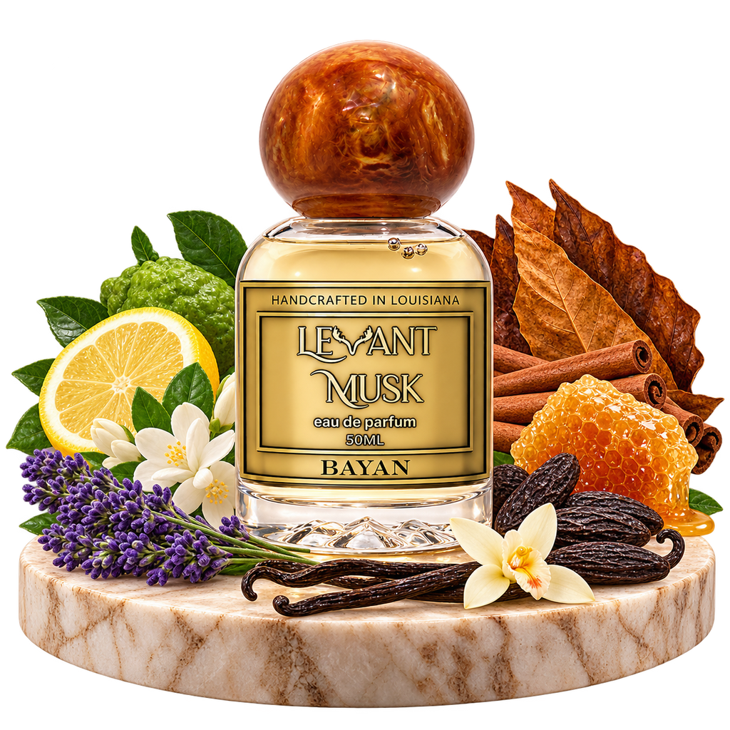 BAYAN by Levant Musk — bottle with notes true alpha