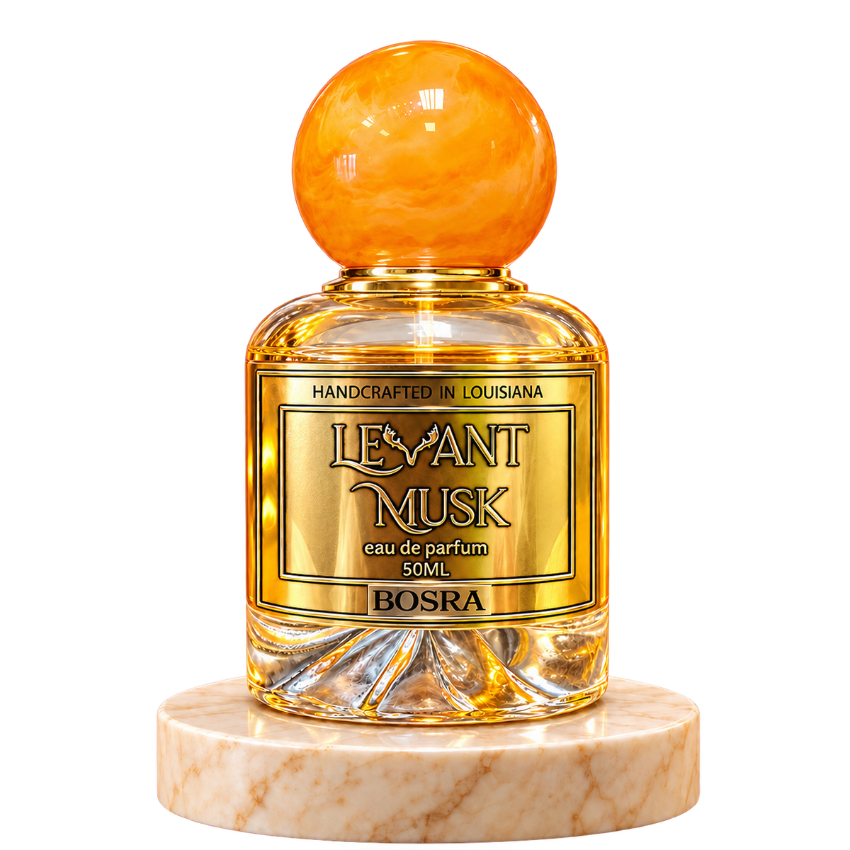 BOSRA by Levant Musk Bottle Marble