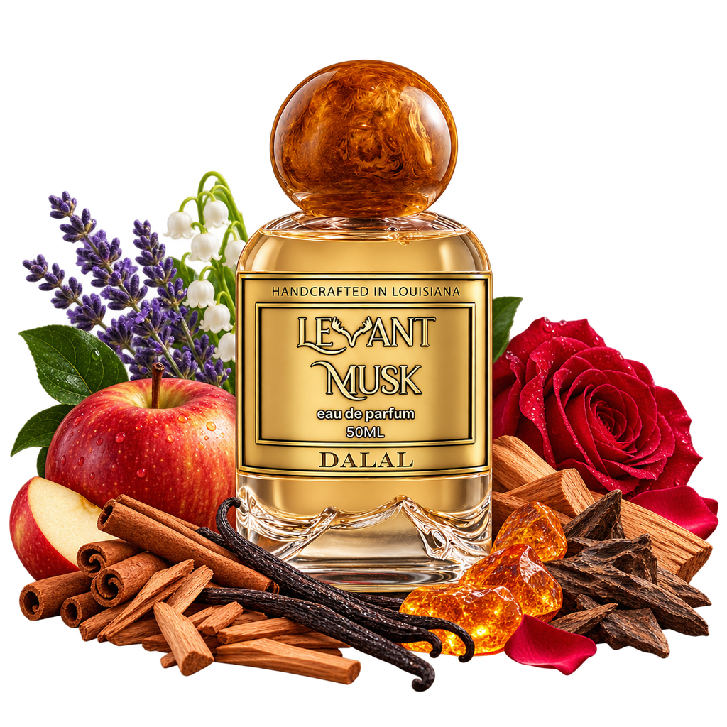 DALAL by Levant Musk bottle with notes true alpha