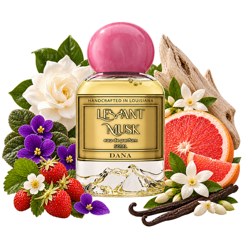 DANA by Levant Musk bottle with notes true alpha