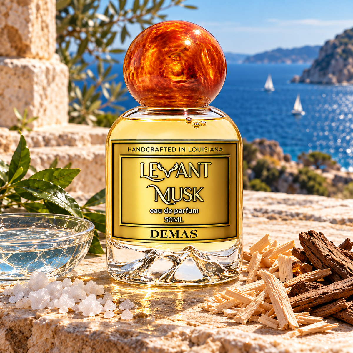 DEMAS by Levant Musk, atmospheric unisex fragrance hero