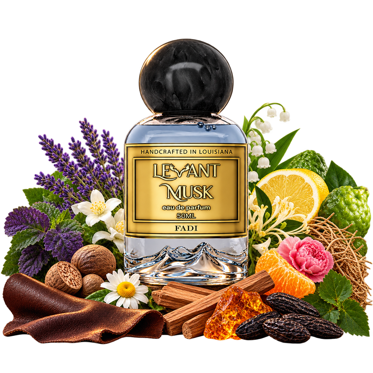 FADI by Levant Musk bottle with notes true alpha