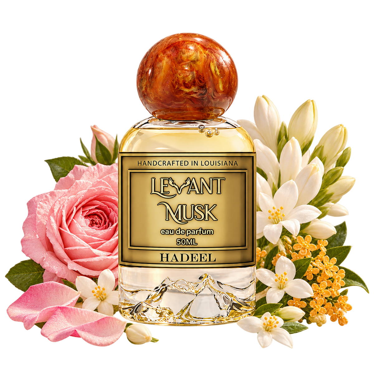 HADEEL by Levant Musk bottle with notes true alpha
