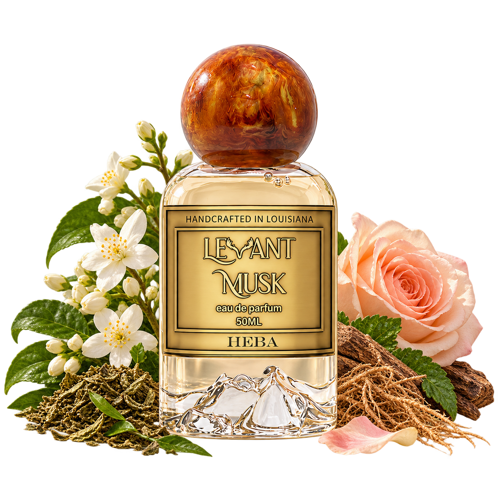 HEBA by Levant Musk bottle with notes true alpha