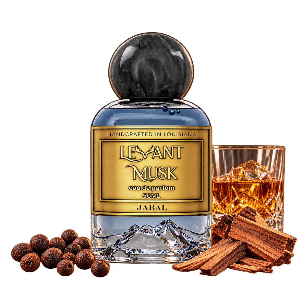 JABAL by Levant Musk bottle with notes true alpha