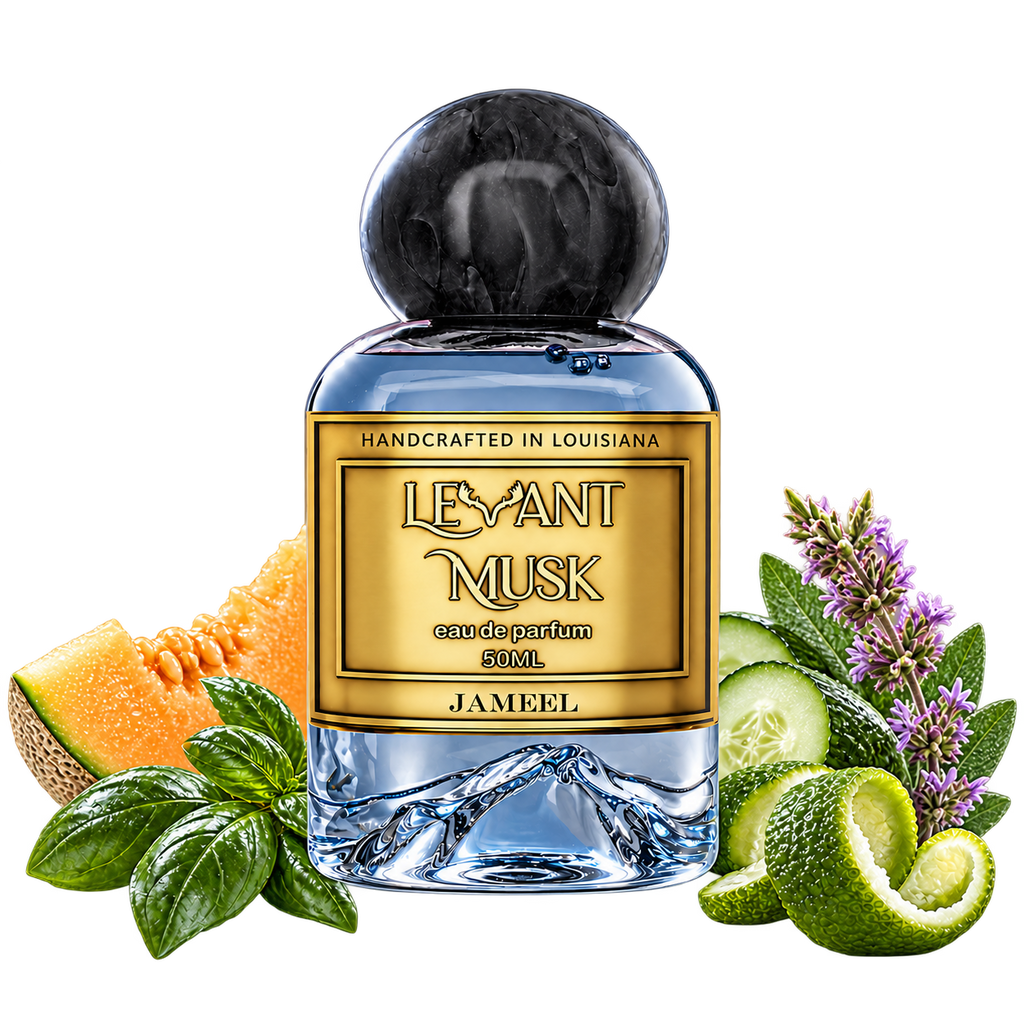 JAMEEL by Levant Musk bottle with notes true alpha