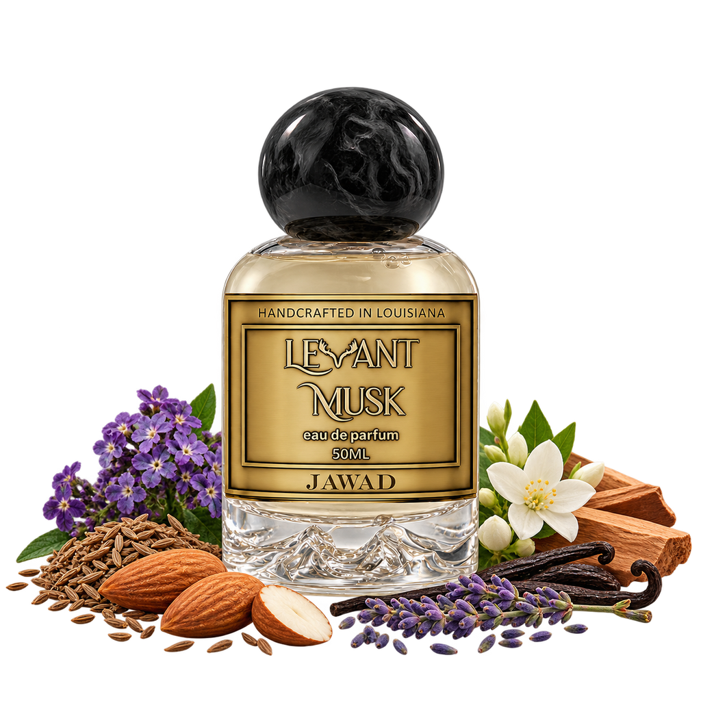 JAWAD by Levant Musk bottle with notes true alpha