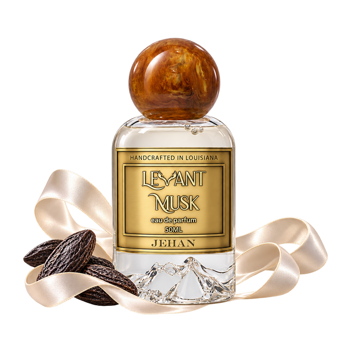 JEHAN by Levant Musk bottle with notes true alpha