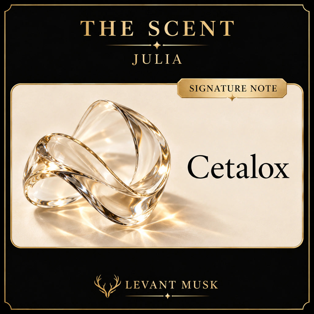 JULIA fragrance notes: Cetalox