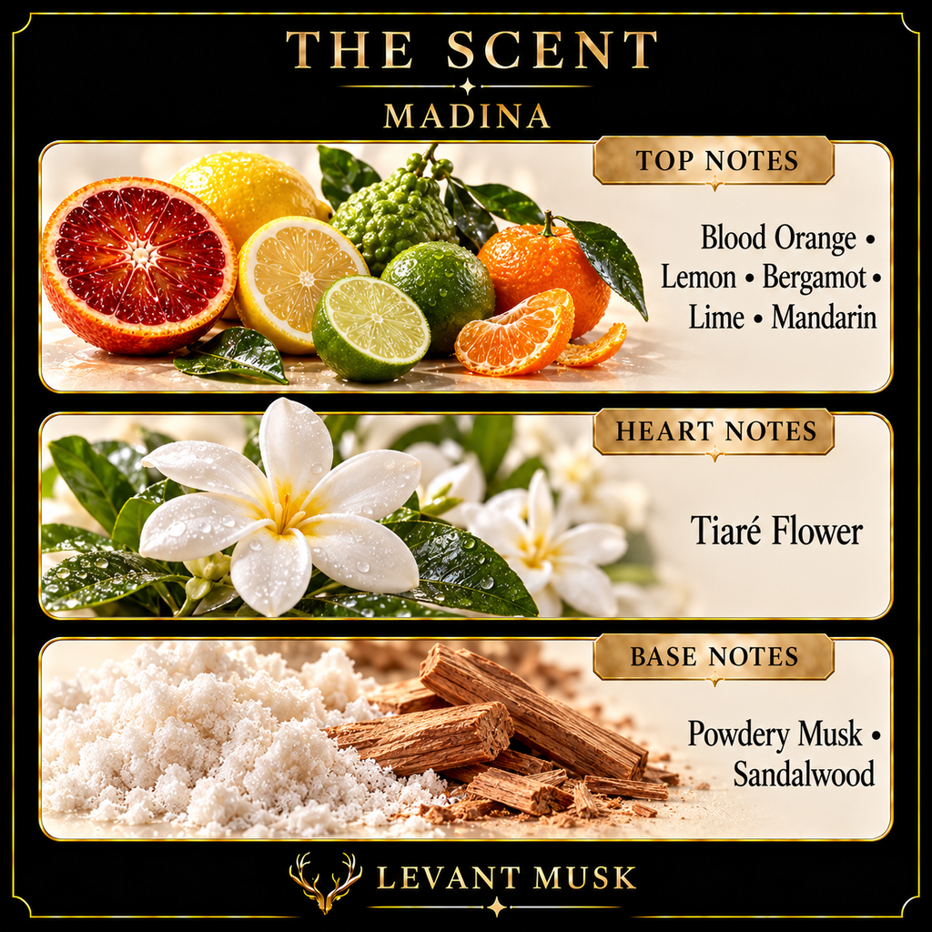 MADINA by Levant Musk note card