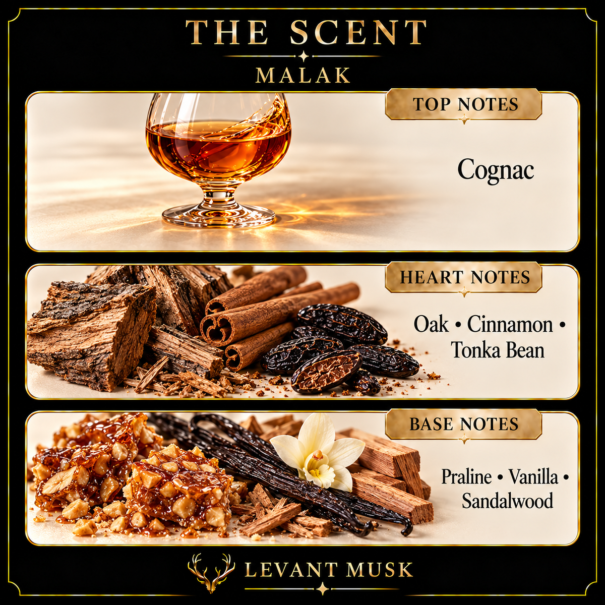 MALAK by Levant Musk note card