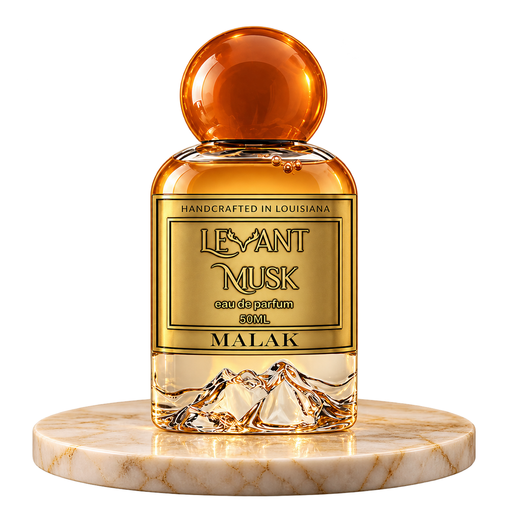 MALAK by Levant Musk plain bottle on marble