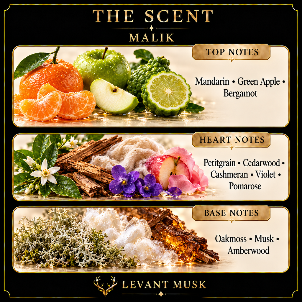 MALIK by Levant Musk note card