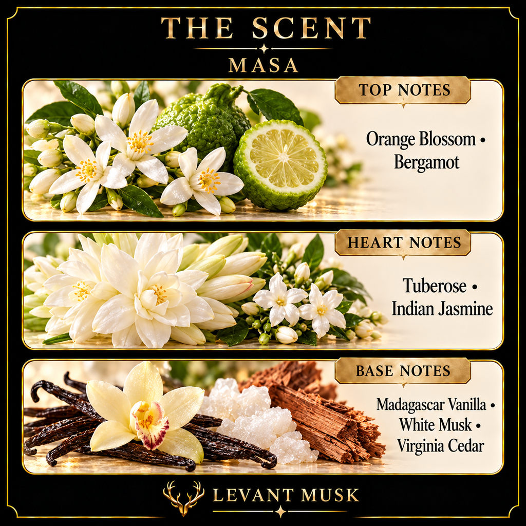 MASA by Levant Musk note card