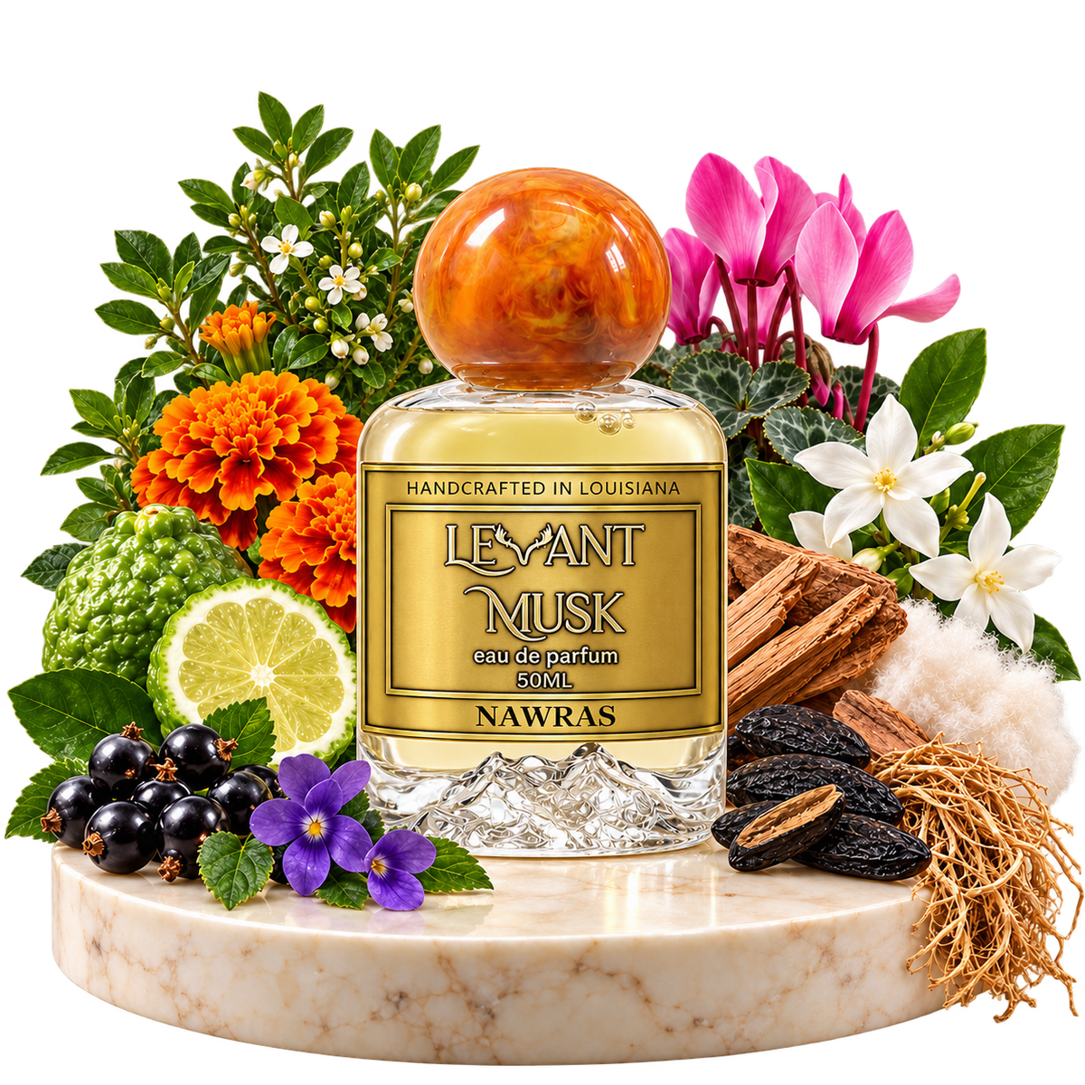 NAWRAS by Levant Musk Bottle Notes