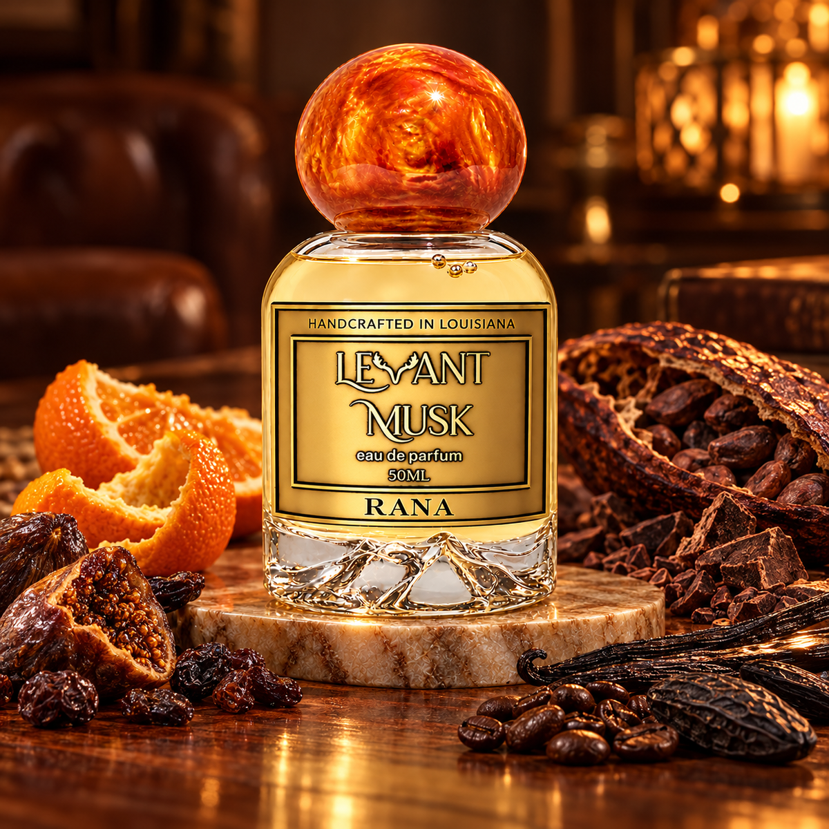 RANA by Levant Musk, atmospheric unisex fragrance hero