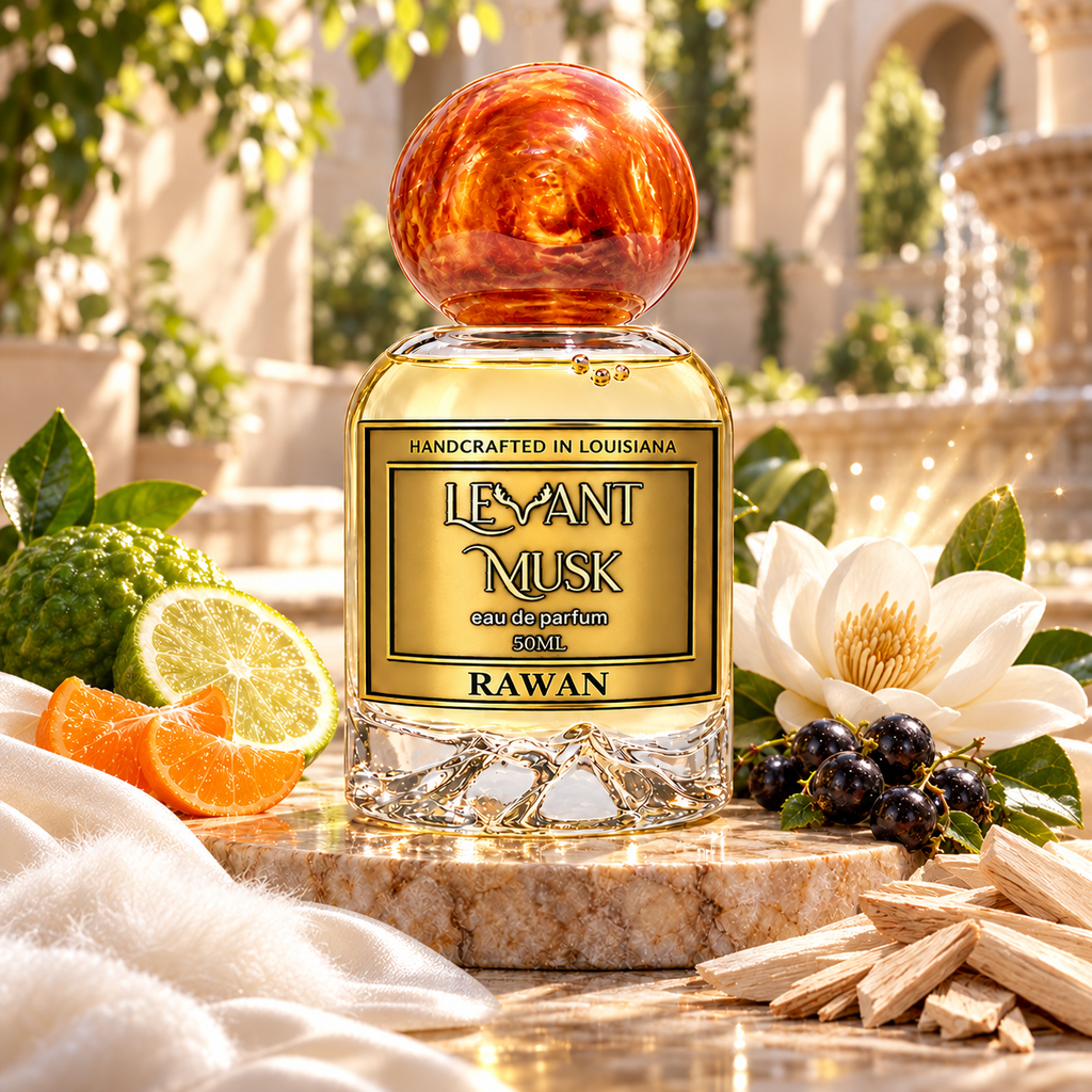 RAWAN by Levant Musk, atmospheric unisex fragrance hero