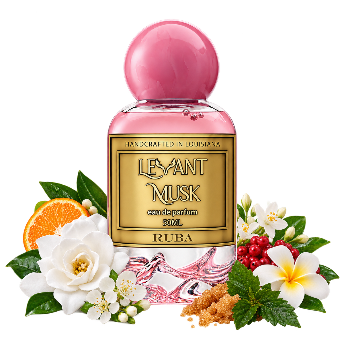 RUBA by Levant Musk bottle with notes true alpha