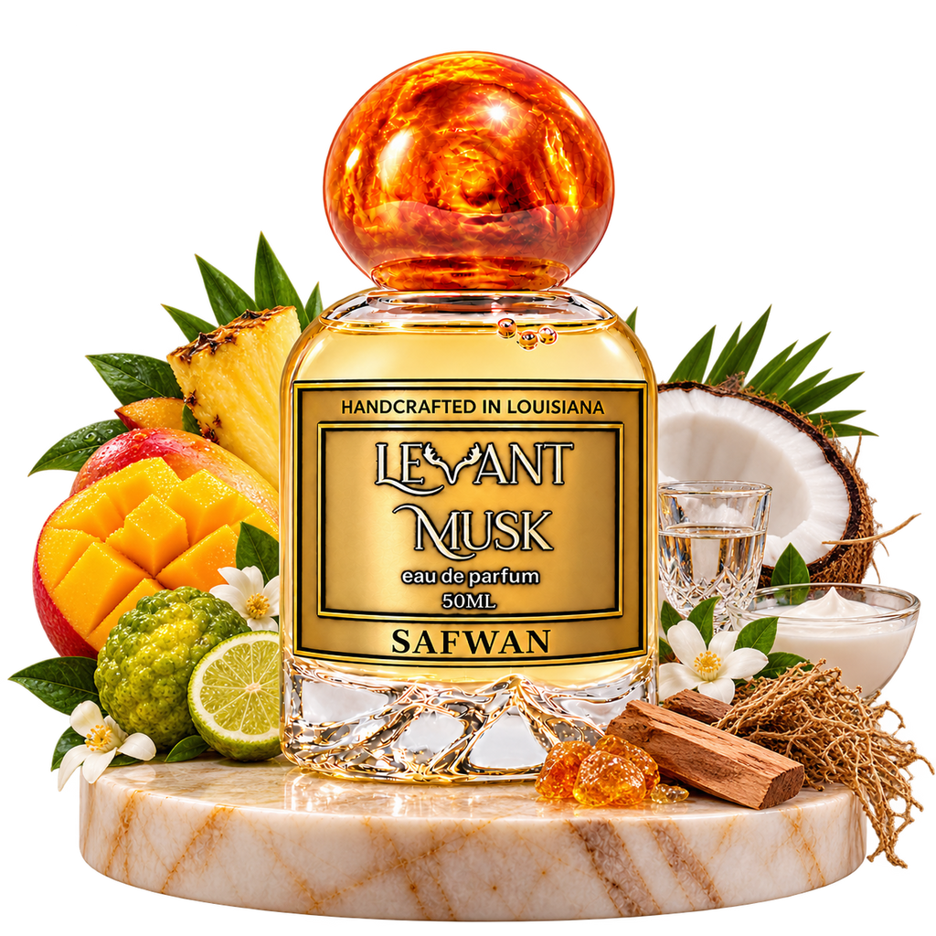 SAFWAN 50 mL Eau de Parfum, bottle with notes
