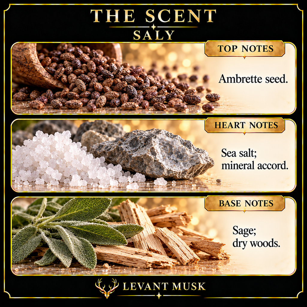 SALY by Levant Musk note card