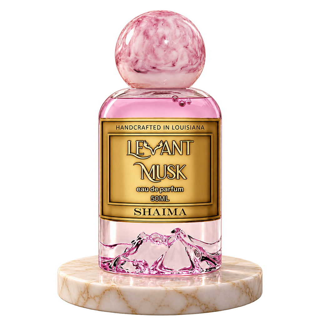SHAIMA by Levant Musk plain bottle on marble