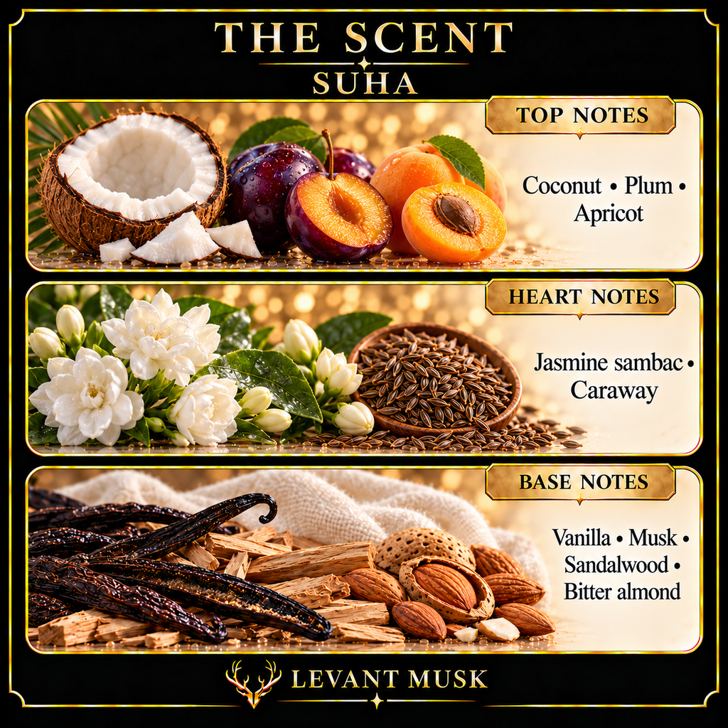 SUHA by Levant Musk corrected notes card