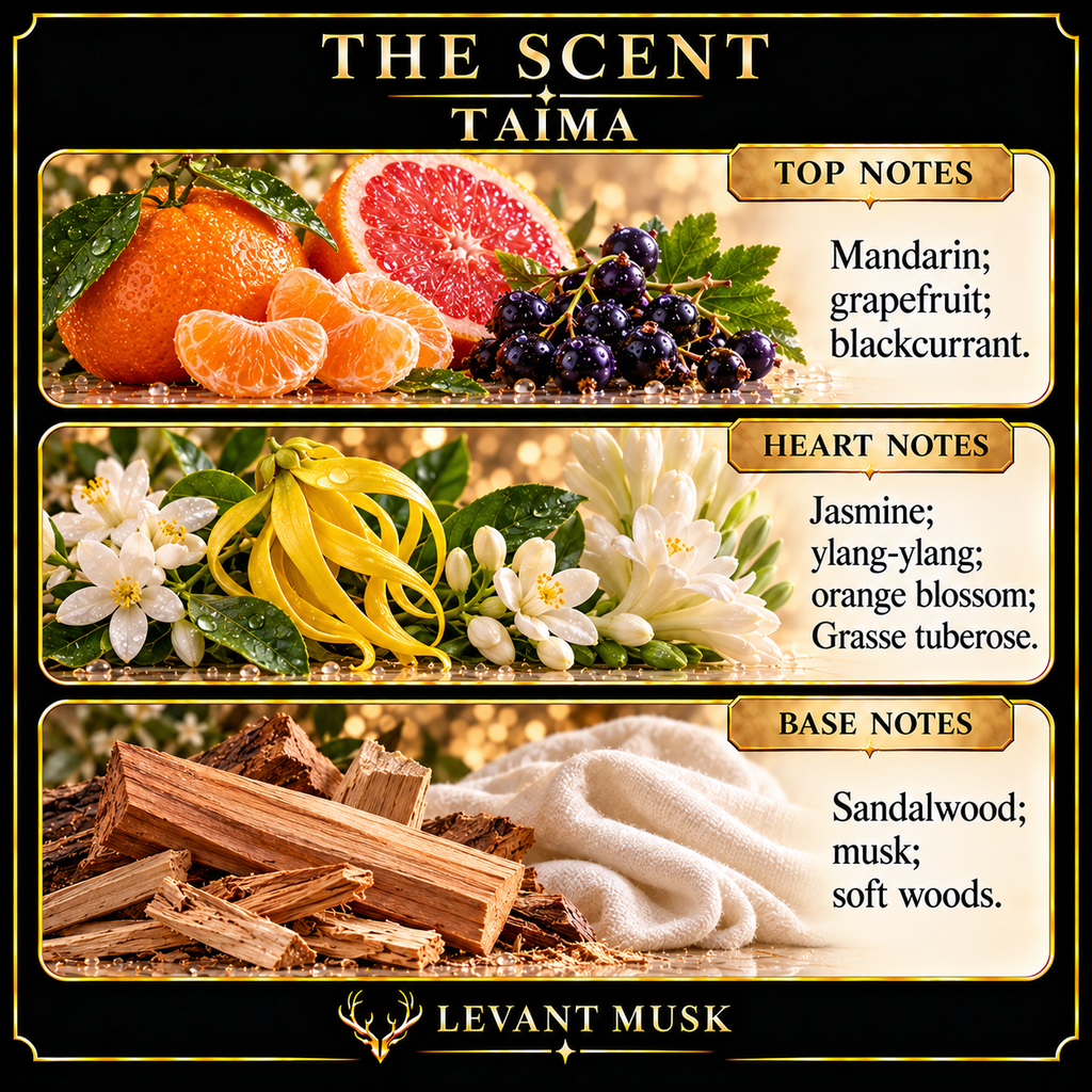TAIMA by Levant Musk note card