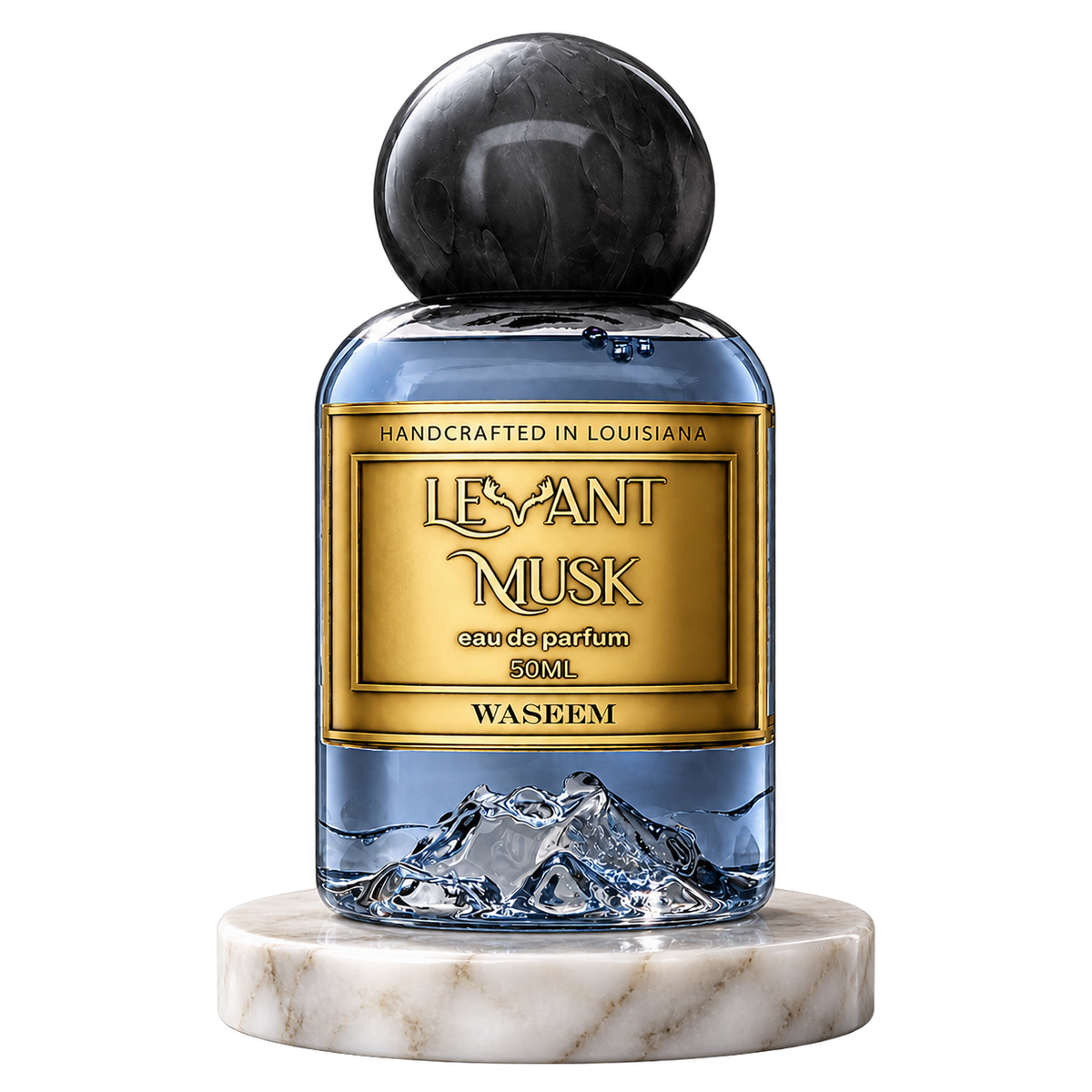 WASEEM by Levant Musk plain bottle on marble