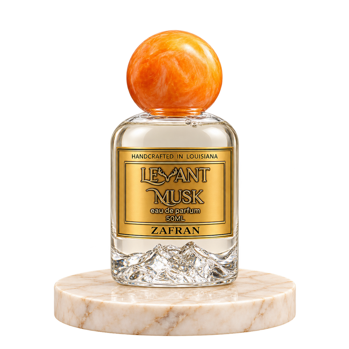 ZAFRAN by Levant Musk Bottle Marble