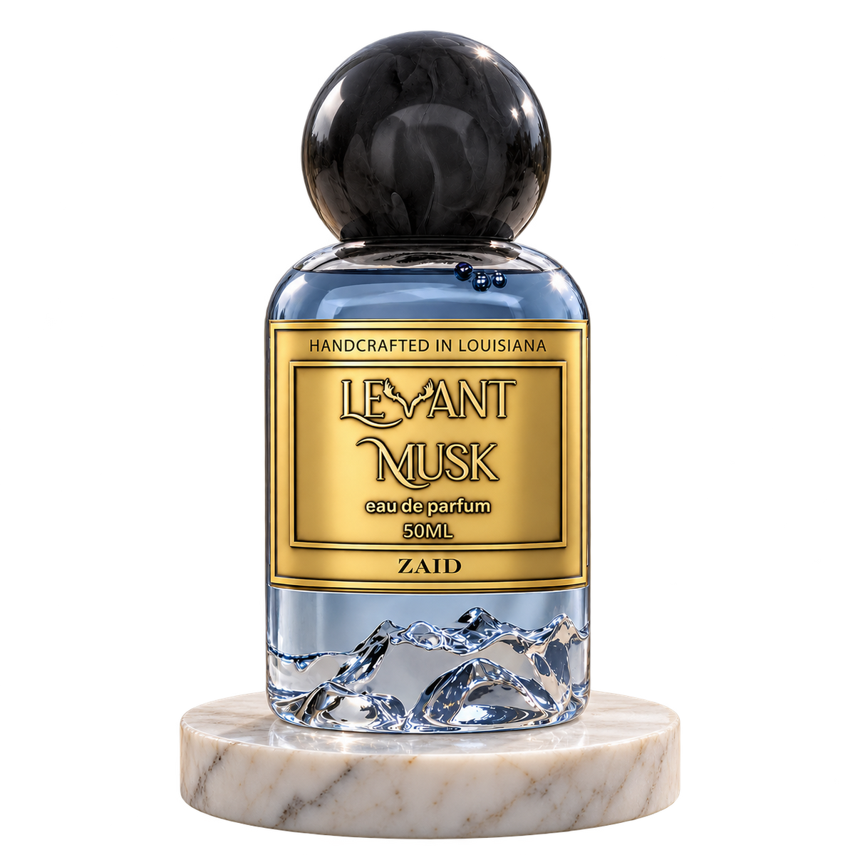 ZAID by Levant Musk plain bottle on marble