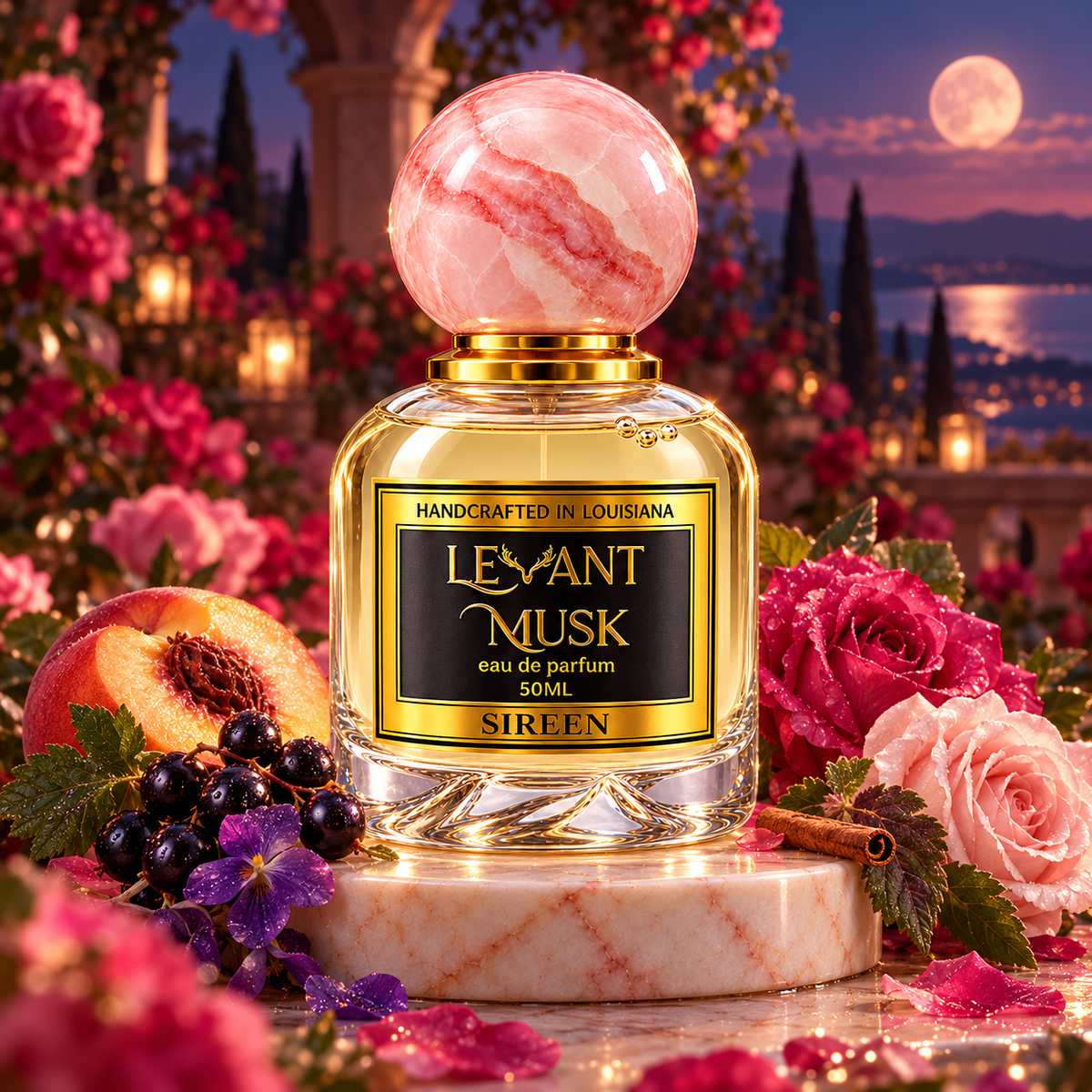 SIREEN by Levant Musk, cinematic fragrance hero