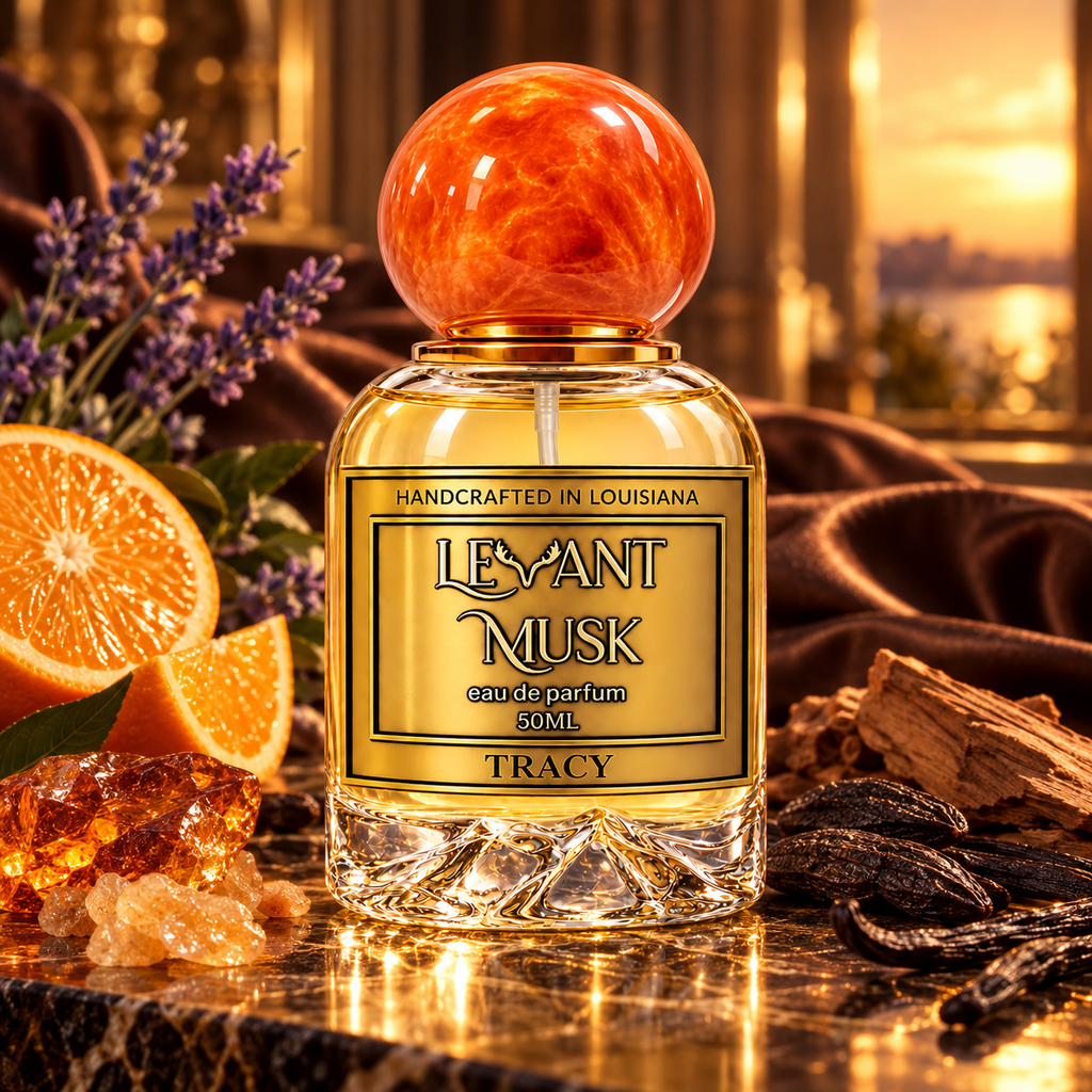 TRACY by Levant Musk, cinematic fragrance hero